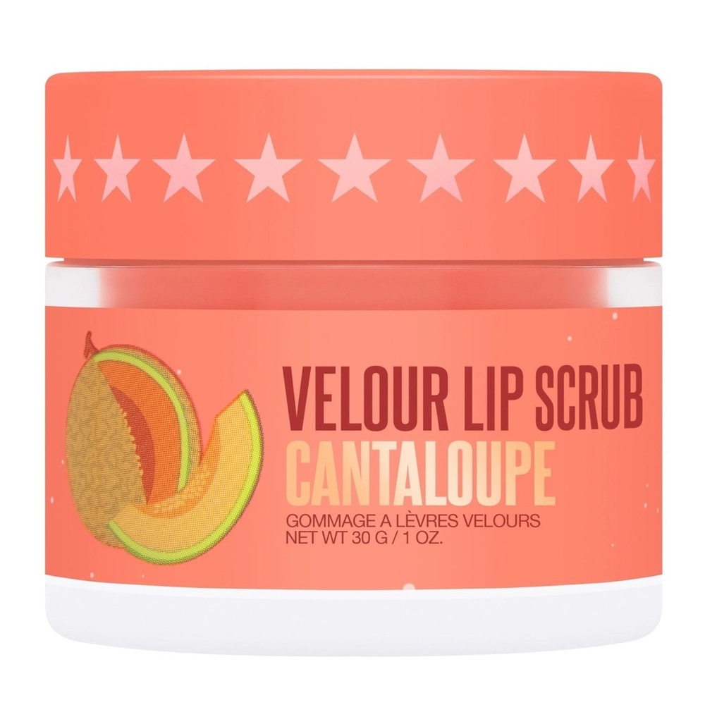 BNIB Jeffree Star Cantaloupe Velour Lip Scrub